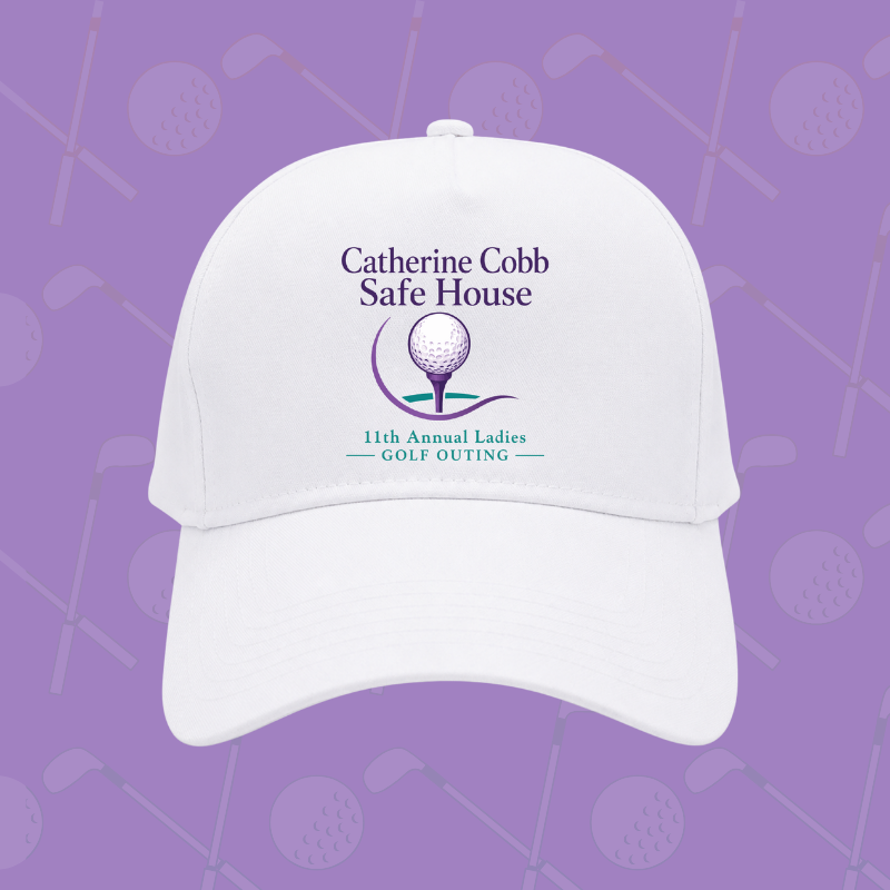 Catherine Cobb Safe House Ladies Golf Outing Hat