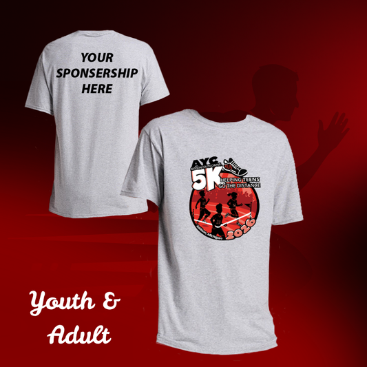 AYC Virtual 5K Fundraiser Tee Unisex Tee