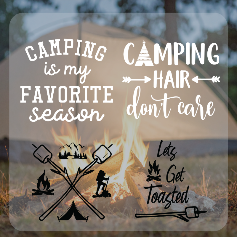 Custom Camping Koozie