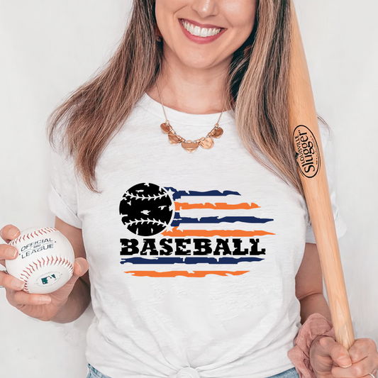 Baseball Collection - Baseball Flag Tee ⚾