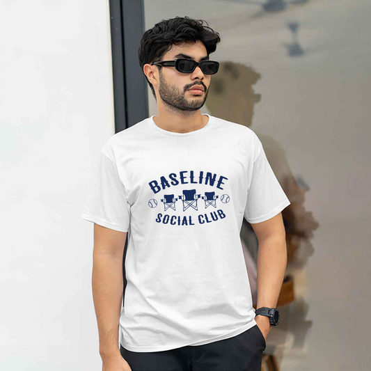 Baseball Collection - Baseline Social Club Tee ⚾