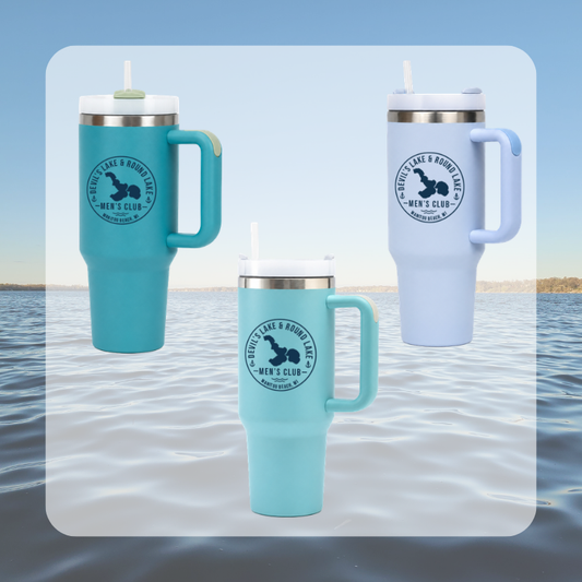 Devils Lake & Round Lake Men’s Club 40 oz Tumbler