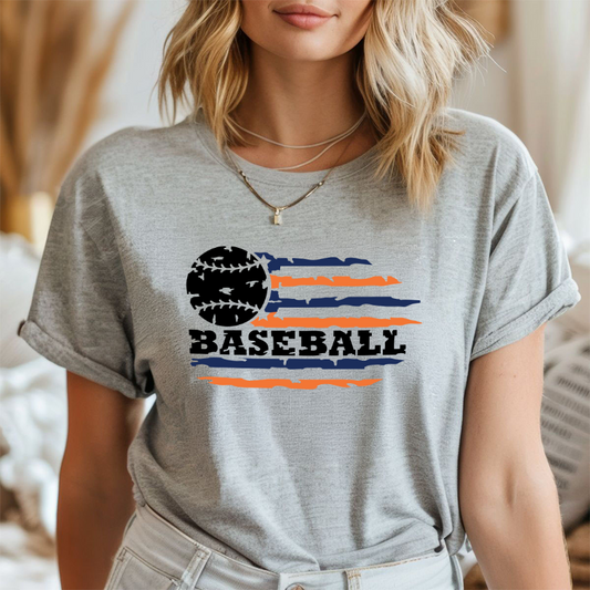 Baseball Collection - Baseball Flag Tee ⚾