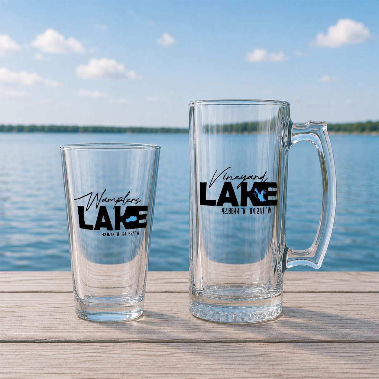 Local Lake - Beer Glasses