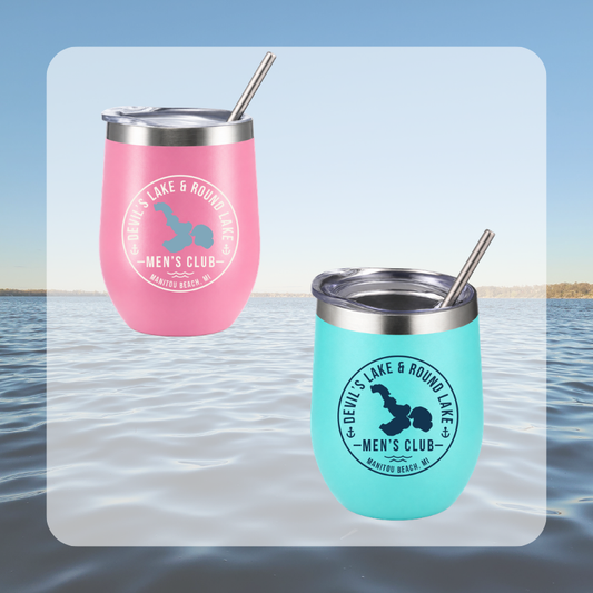 Devils Lake & Round Lake Men’s Club Wine Tumbler