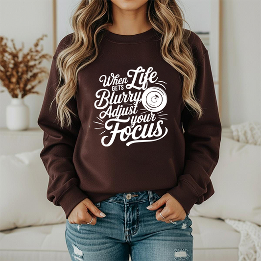 Adjust Your Focus - Crewneck