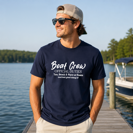 Boat Crew – Official Duties Tee