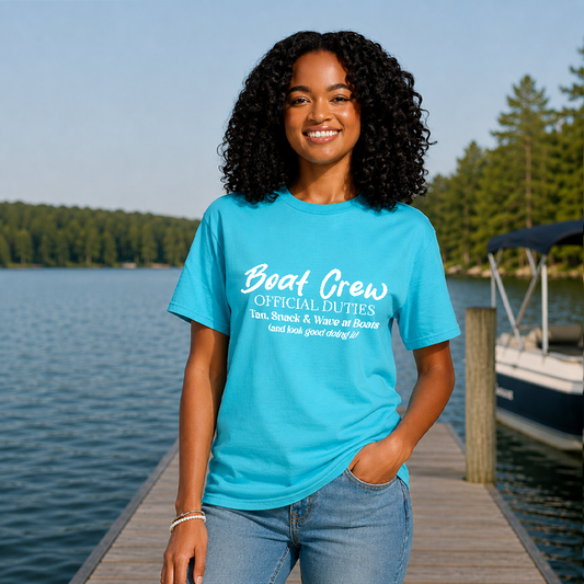 Boat Crew – Official Duties Tee
