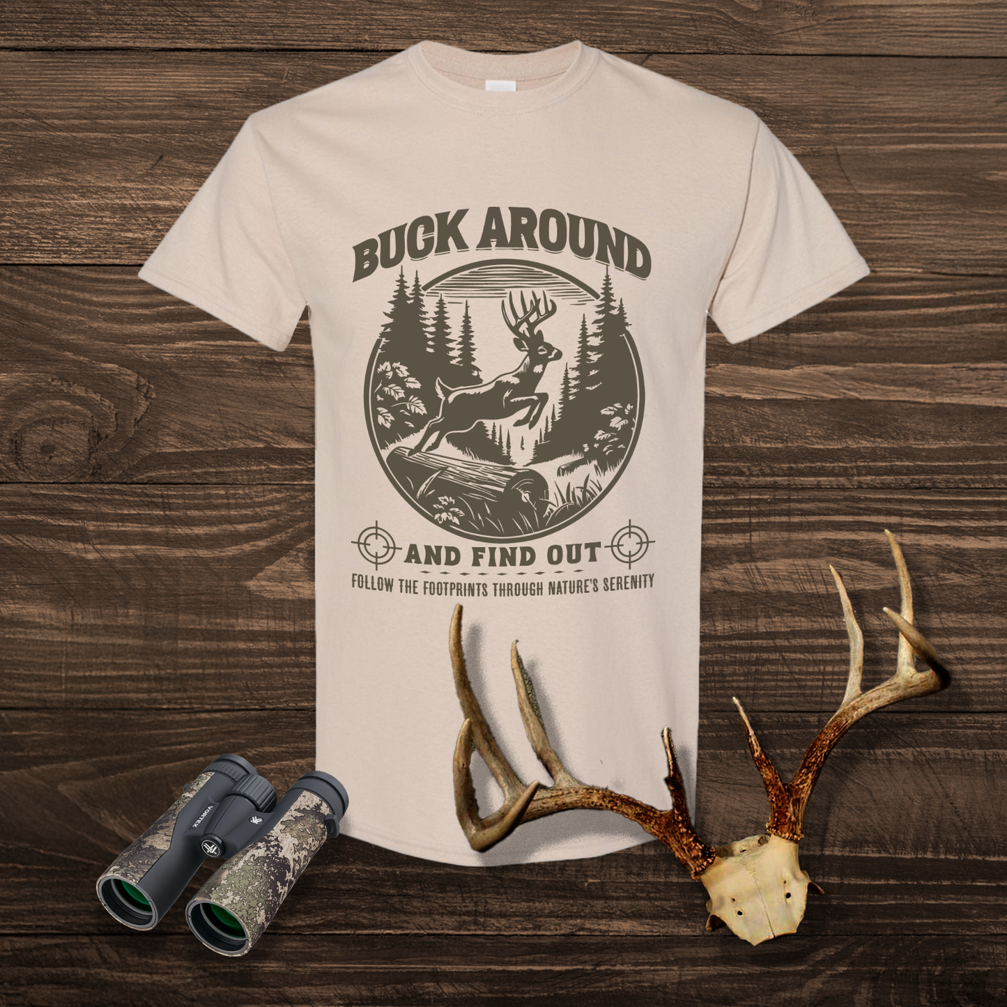 Buck Around Tee