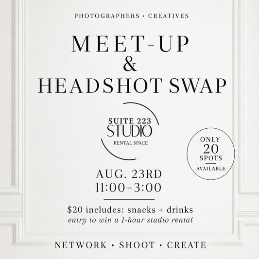 Photographers & Creatives Meet-Up + Headshot Swap