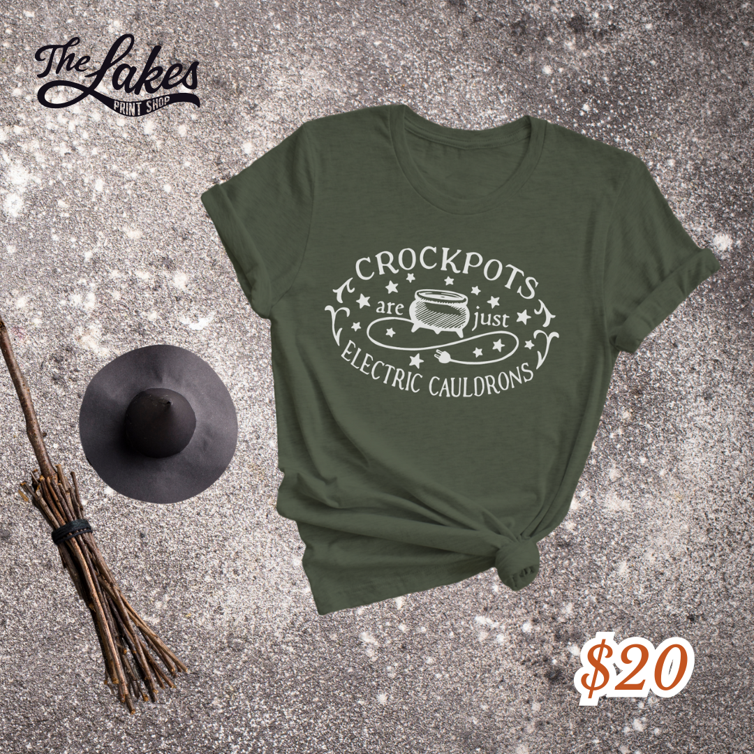 Crockpots Are Just Electrical Cauldrons Soft Tee