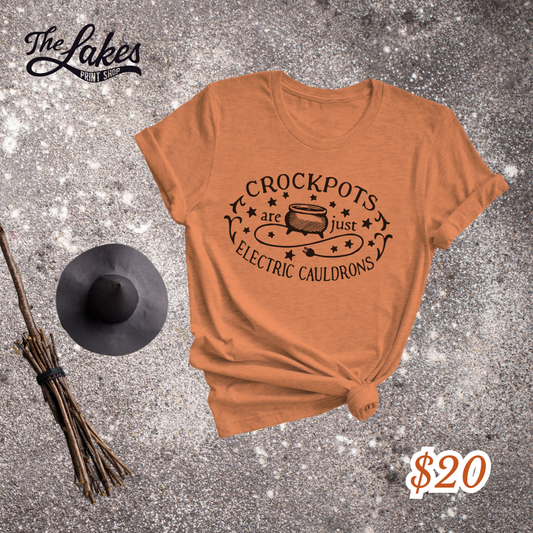 Crockpots Are Just Electrical Cauldrons Soft Tee
