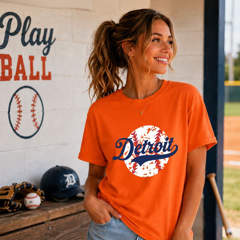 Detroit Baseball Tee