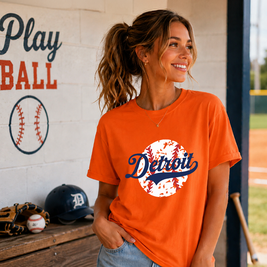 Detroit Baseball Tee