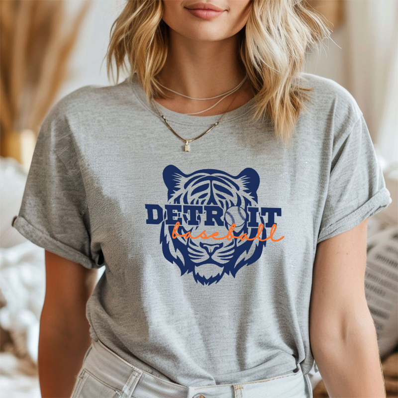 Detroit Baseball Tiger Tee