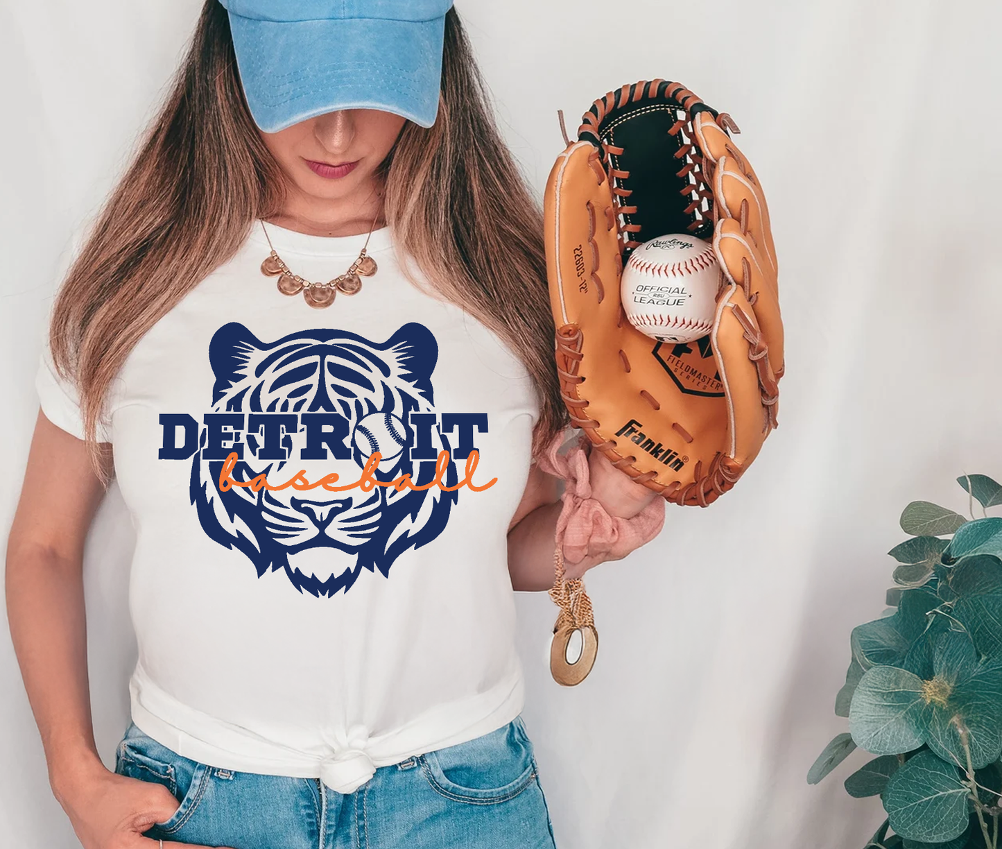 Detroit Baseball Tiger Tee