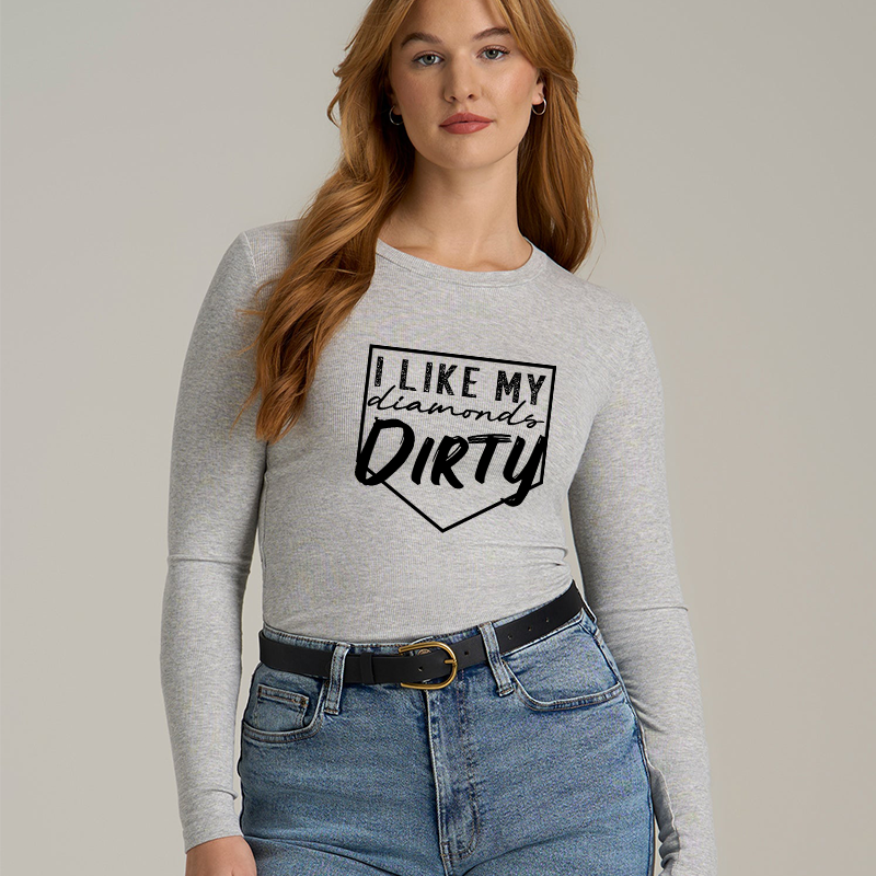 I Like My Diamonds Dirty Tee