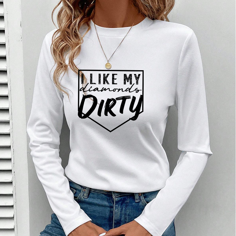 I Like My Diamonds Dirty Tee