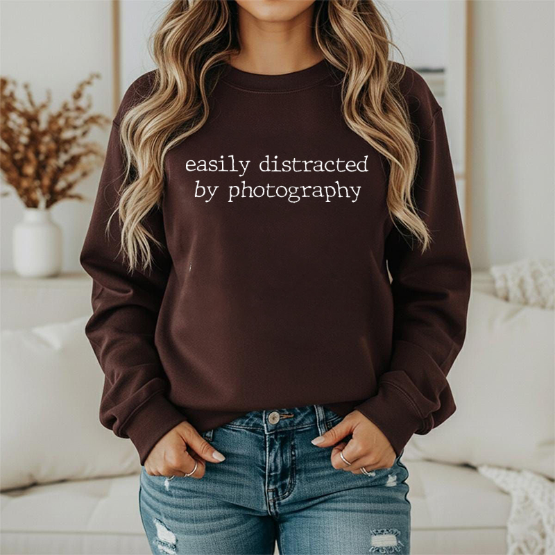 Easily Distracted By Photography - Crewneck