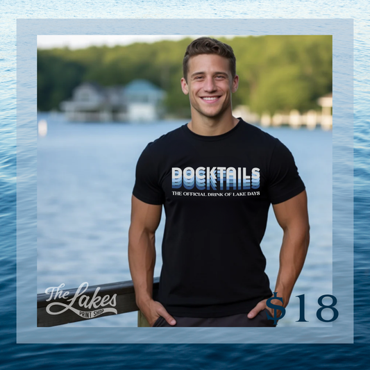 Docktails Funny Tee