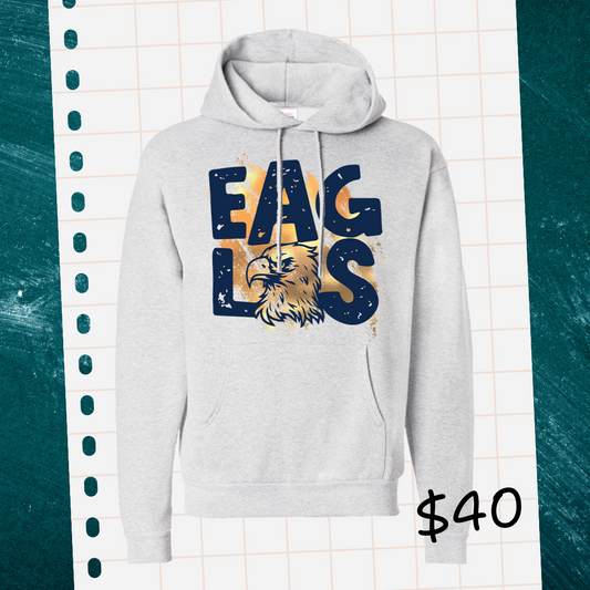 Eagles Gold Burst Sweatshirt