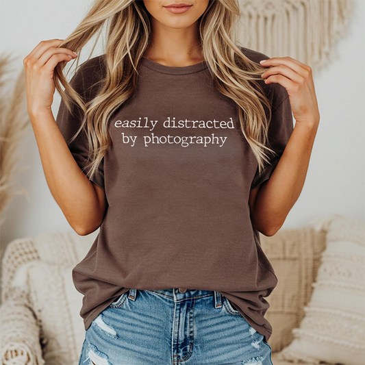 Easily Distracted By Photography - Tee