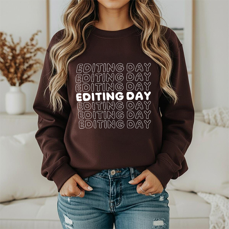 Editing Day - Crewneck