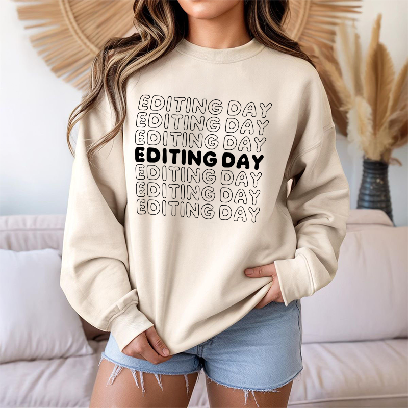 Editing Day - Crewneck