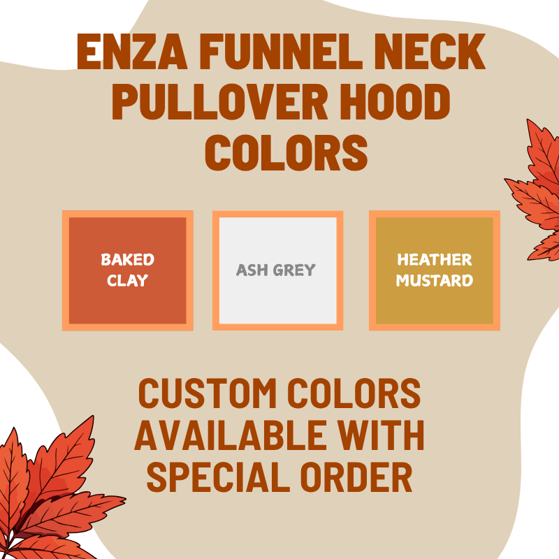Cozy Weather Fall Cowl Hoodie