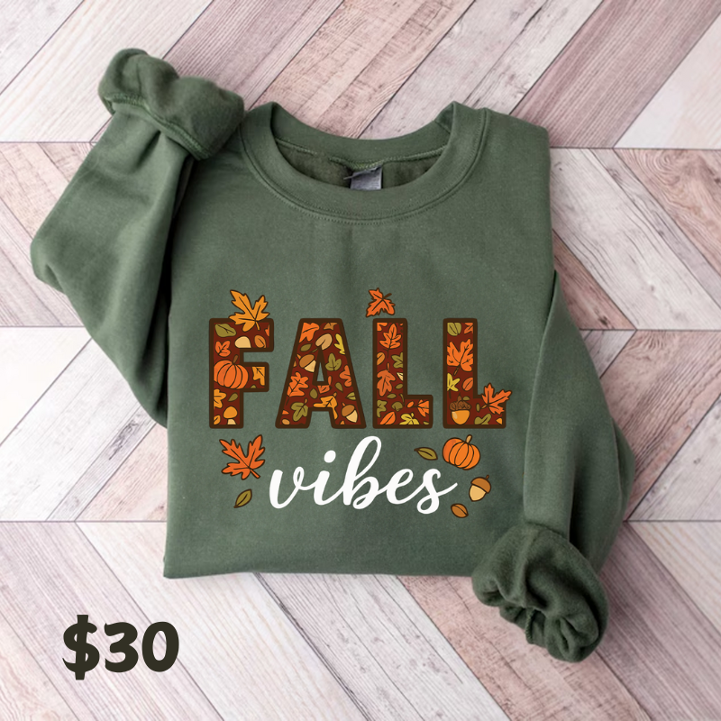 Fall Vibes Crewneck