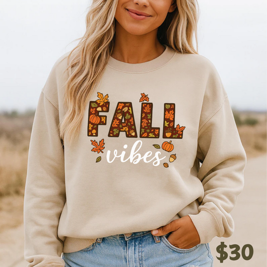 Fall Vibes Crewneck