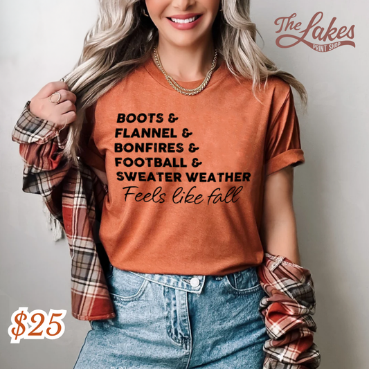 Feels Like Fall Boxy Tee