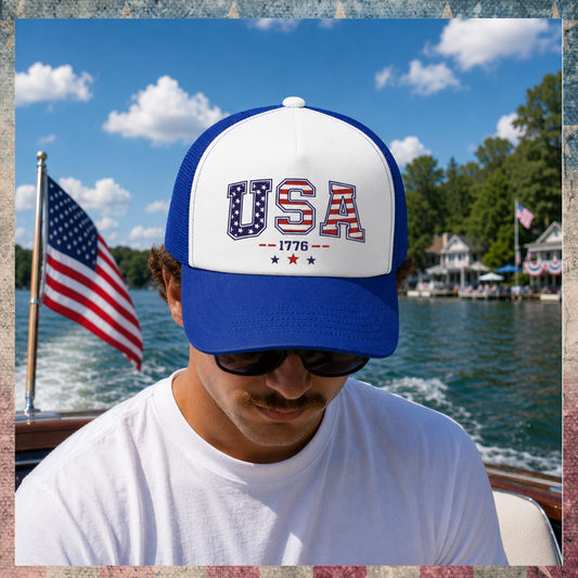 USA 1776 Trucker Hat