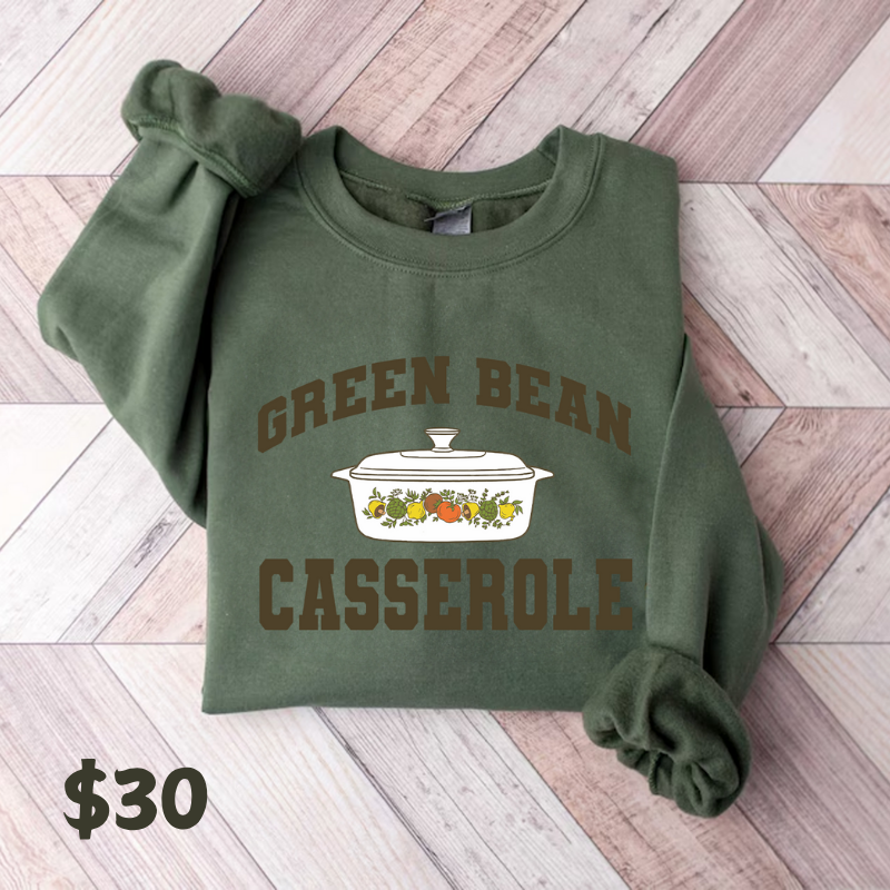 Green Bean Casserole Crewneck