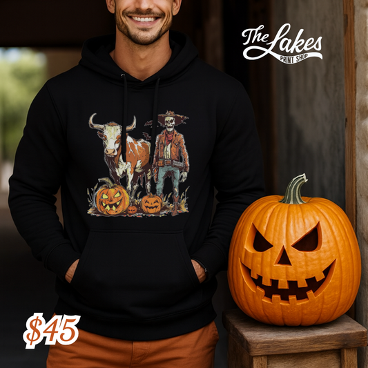 Halloween Cowboy Hoodie