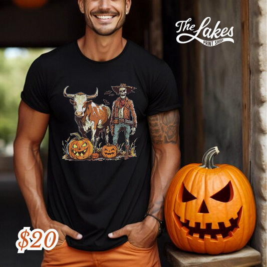 Halloween Cowboy Tee