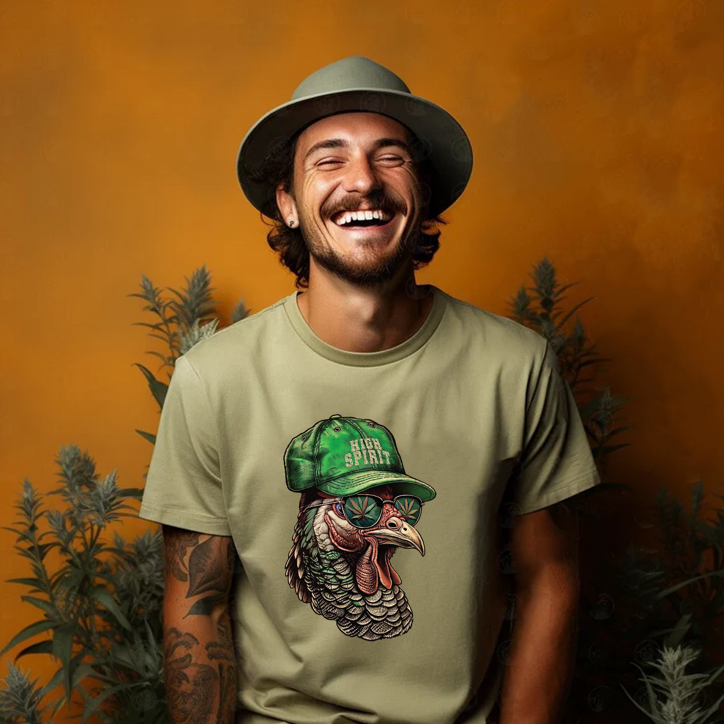 High Spirit Turkey Tee