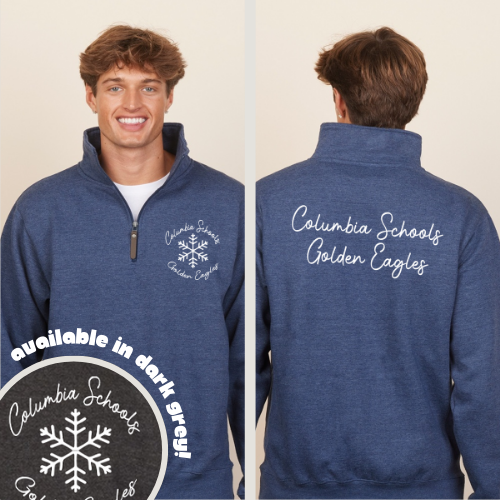 Columbia Schools Golden Eagles Quarter-Zip