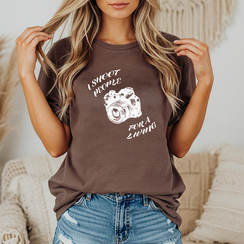 I Shoot People For A Living - Tee