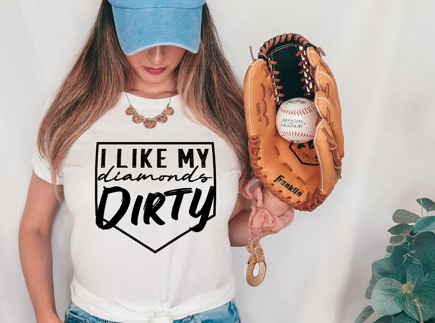 I Like My Diamonds Dirty Tee