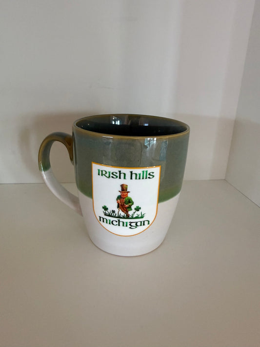 Irish Hills Michigan Two-Tone Coffee Mug