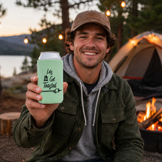 Custom Camping Koozie