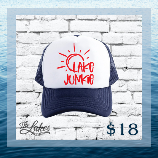 Lake Junkie Foam Trucker Hat