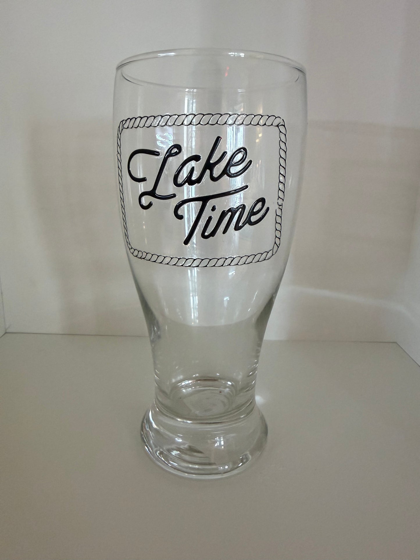Lake Time Beer Glass