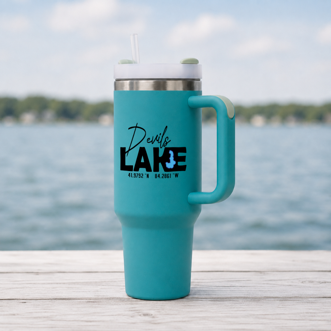 Local Lake - 40 Oz Tumbler