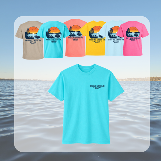 Devil’s Lake & Round Lake Men’s Club Tropical Tees