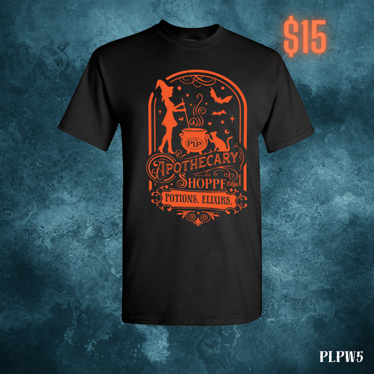 PLPW5 - “Apothecary Shoppe” Short Sleeve Tee