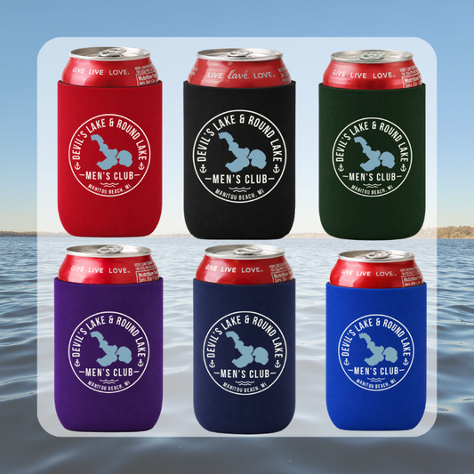 Devils Lake & Round Lake Men’s Club Regular Koozie