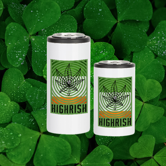Shamrock Collection - Highrish Slim Can Cooler 🍀