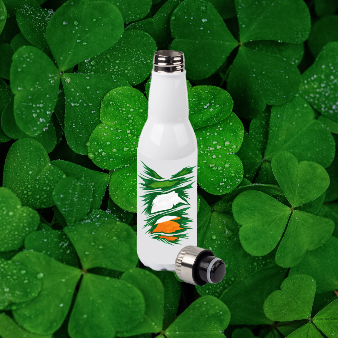 Shamrock Collection - Irish Flag Water Bottle 🍀